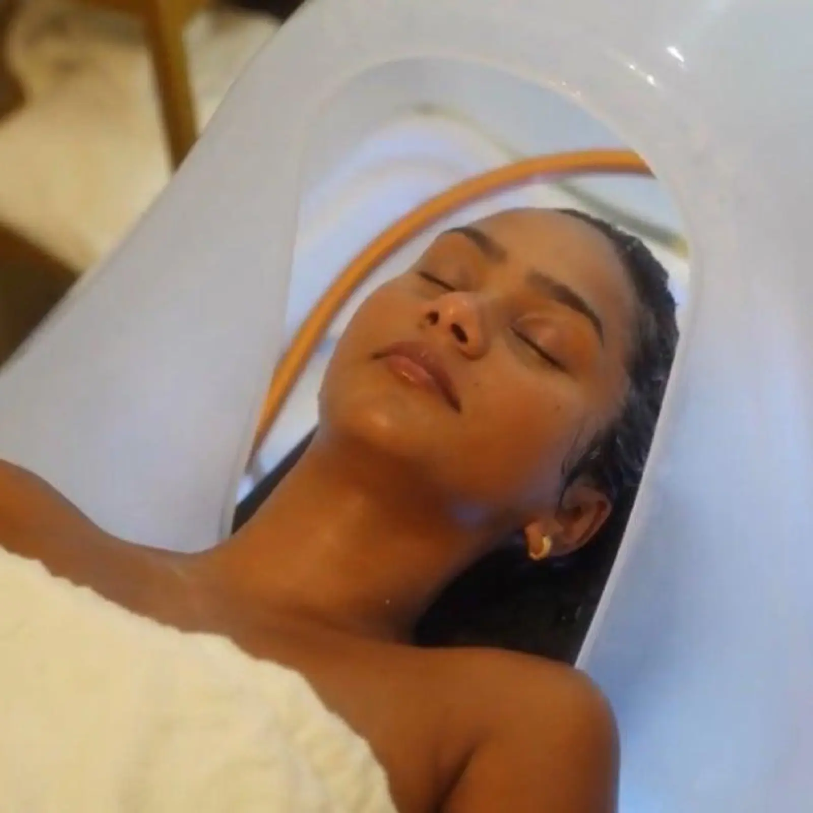 Head spa d'inspiration japonaise chez Meye Beauté Verte