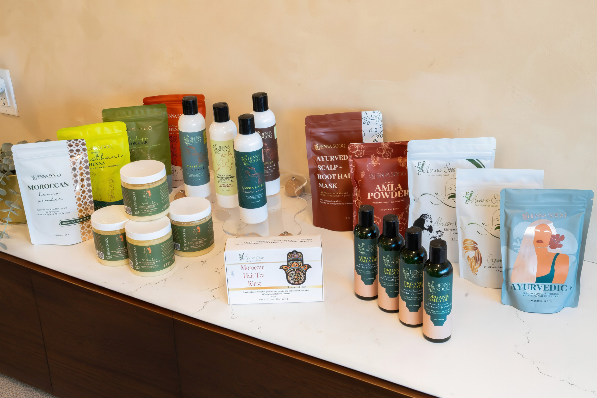 The Henna and Amla botanical ritual at Meye Beauté Verte